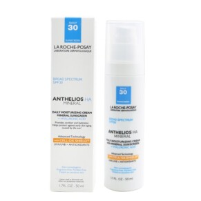 La Roche Posay Anthelios Ha Mineral Daily Moisturizing Cream With Mineral Sunscreen Hyaluronic Acid SPF 30 50ml
