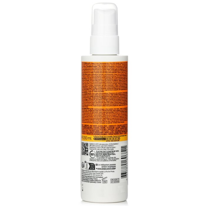 Sữa chống nắng La Roche Posay Anthelios Invisible Spray SPF 30 cho da nhạy cảm 200ml giá rẻ