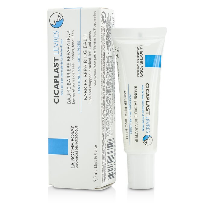 La Roche Posay Cicaplast Levres Barrier Repairing Balm For Lips Chapped Cracked Irritated Zone 7.5ml