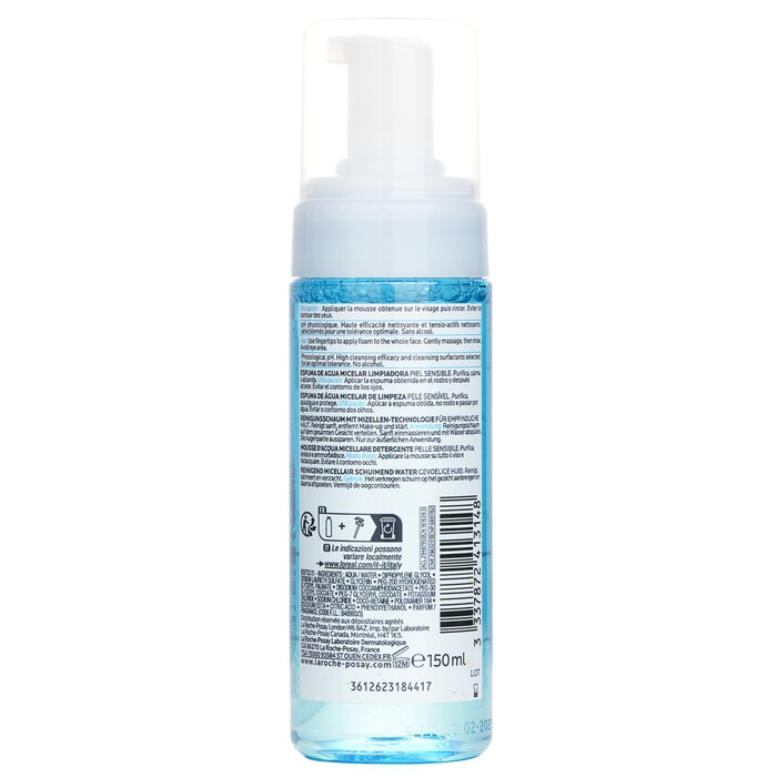 Nước rửa mặt tạo bọt micellar La Roche Posay cho da nhạy cảm 150ml giá rẻ