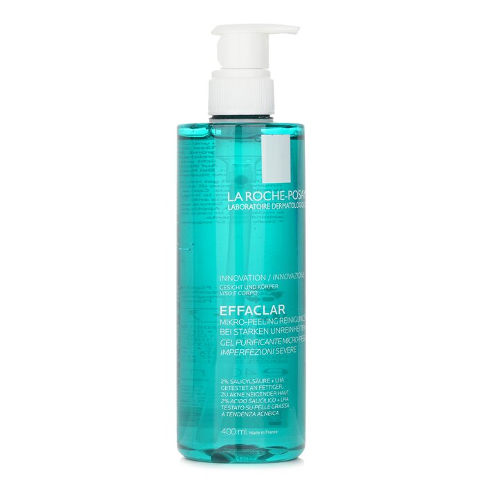 La Roche Posay Effaclar Micro Peeling Purifying Gel For Acne Prone Skin 400ml
