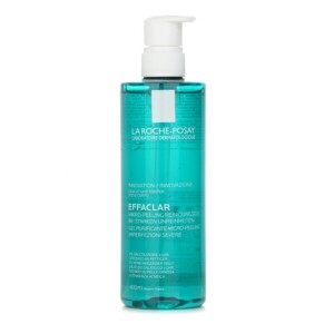 Gel rửa mặt tẩy tế bào chết La Roche Posay Effaclar cho da mụn 400ml chính hãng
