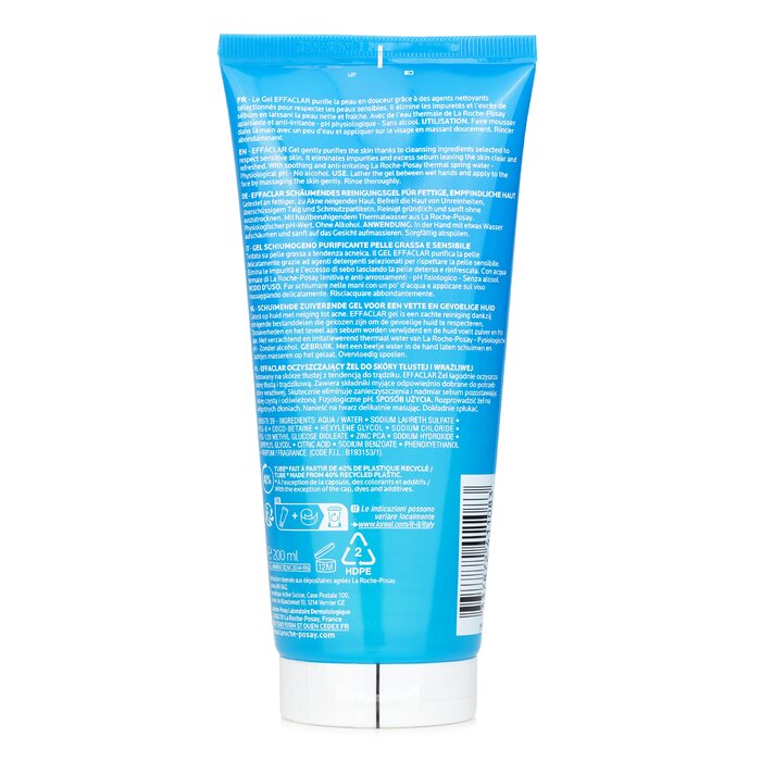 Gel rửa mặt làm sạch sâu La Roche Posay Effaclar 200ml giá rẻ
