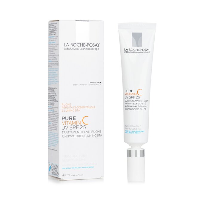 La Roche Posay Pure Vitamin C Uv SPF 25 Anti Wrinkle Firming Mositurising Filler 40ml