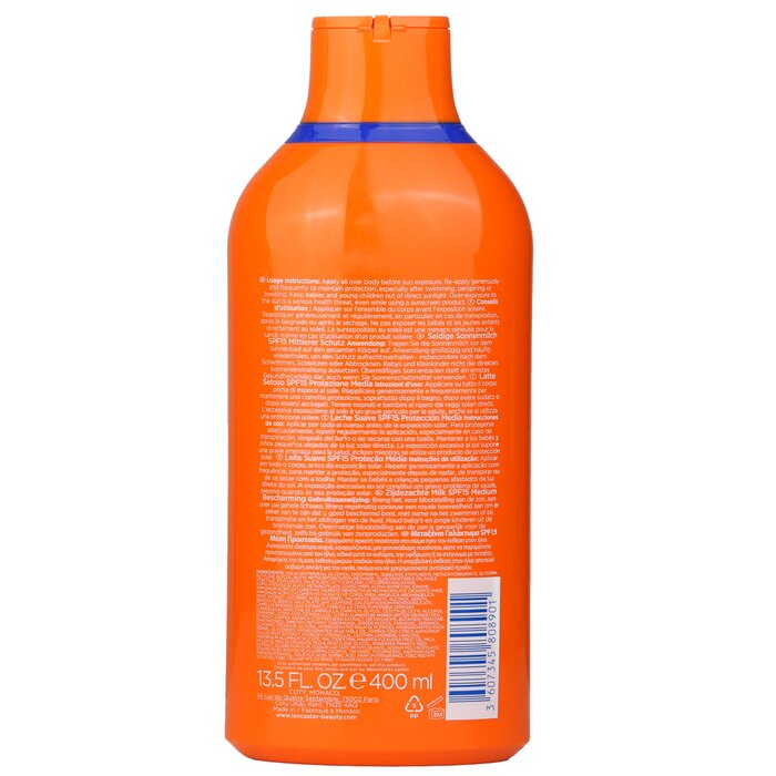 Sữa dưỡng da chống nắng Lancaster Sun Beauty Silky Milk Sublime Tan SPF 15 400ml giá rẻ