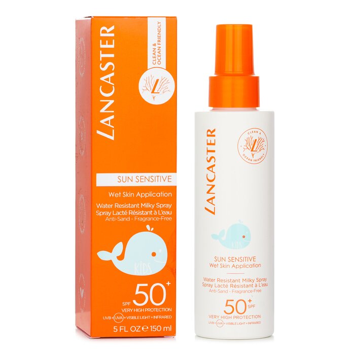 Lancaster Sun Sensitive Milky Spray For Kids SPF 50 For Face Body 150ml
