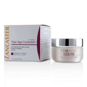 Lancaster Total Age Correction Amplified Anti Aging Rich Day Cream Glow Amplifier 50ml