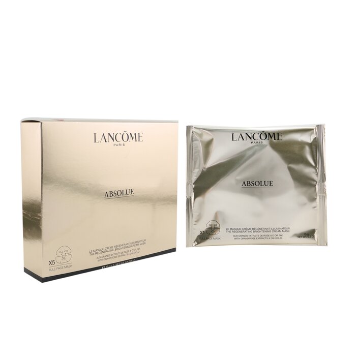 Lancome Absolue The Regenerating Brightening Cream Mask 5x15g
