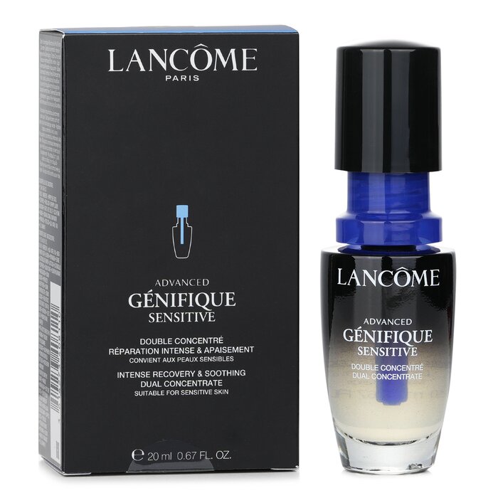 Lancome Advanced Genifique Sensitive Intense Recovery Soothing Dual Concentrate For All Skin Types Even Sensitive Skins 20ml