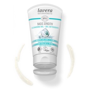 Lavera Basis Sensitiv Cleansing Gel Organic Aloe Vera Jojoba For Normal Combination Skin 125ml