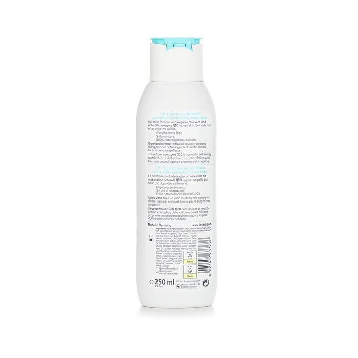 Kem Dưỡng Thể Lavera Basis Sensitiv Chống Lão Hóa Với Chiết Xuất Lô Hội & Coenzyme Q10 cho Da Thường 250ml giá rẻ
