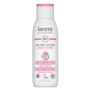 Kem dưỡng thể Lavera với hoa hồng hữu cơ & bơ shea hữu cơ cho da thường đến khô 200ml chính hãng