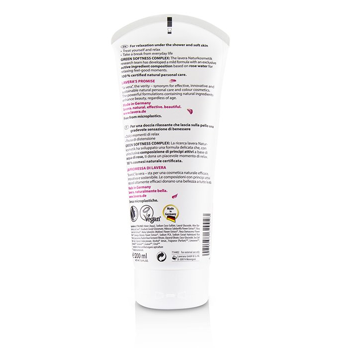 Lavera Body Wash Wellness Feeling Organic Wild Rose Organic Hibiscus 200ml