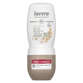 Lavera Deodorant Roll On Tự Nhiên Dịu Nhẹ Với Yến Mạch Hữu Cơ Khoáng Chất Tự Nhiên 50ml chính hãng