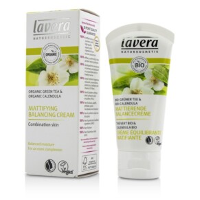 Lavera Organic Green Tea Calendula Mattifying Balancing Cream For Combination Skin 50ml