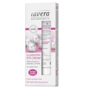 Lavera Organic Pearl Extract Caffeine Illuminating Eye Cream 15ml