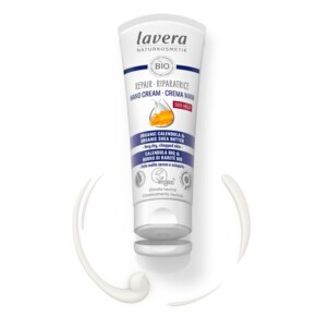 Kem dưỡng tay Lavera Sos Help Repair với chiết xuất cúc calendula & bơ shea hữu cơ cho da khô nứt nẻ 75ml giá rẻ