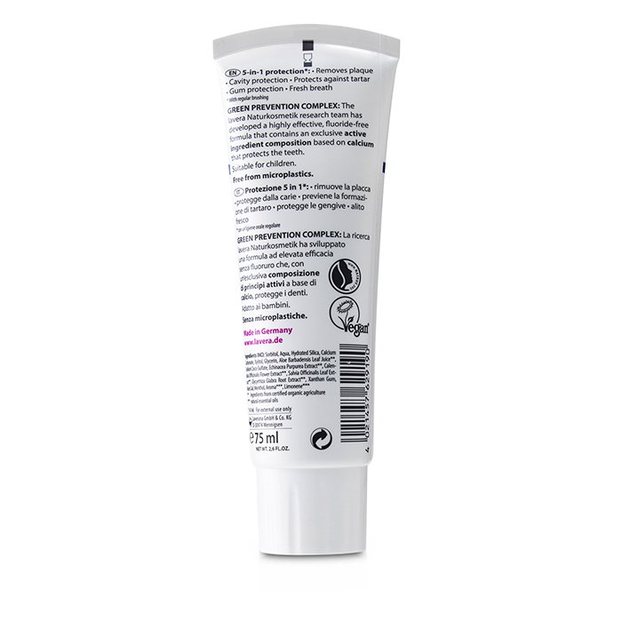 Kem đánh răng Lavera Complete Care với Echinacea hữu cơ, không chứa Fluoride 75ml giá rẻ