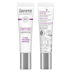 Kem mắt Lavera Triple Effect Hyaluronic Acid làm firm da 15ml chính hãng