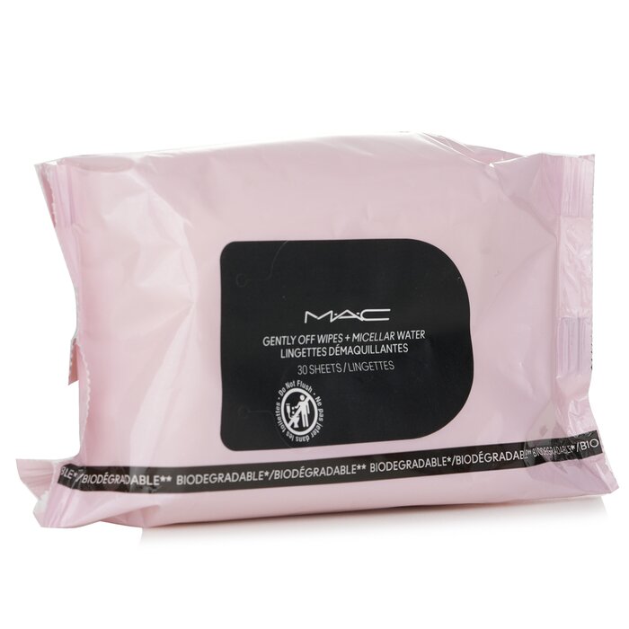 Mac Gently Off Wipes Micellar Water 30Wipes