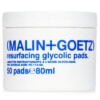 Bông tẩy tế bào chết Malin Goetz Resurfacing Glycolic 50 miếng chính hãng