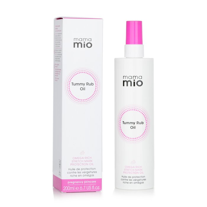 Mama Mio The Tummy Rub Oil Omega Rich Stretch Mark Protection Oil 200ml