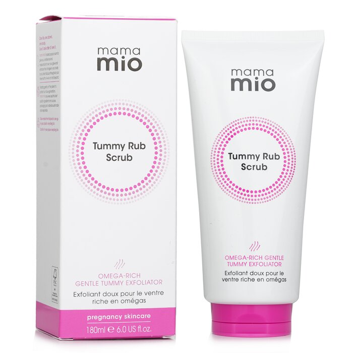 Mama Mio Tummy Rub Scrub Omega Rich Gentle Tummy Exfoliator 180ml