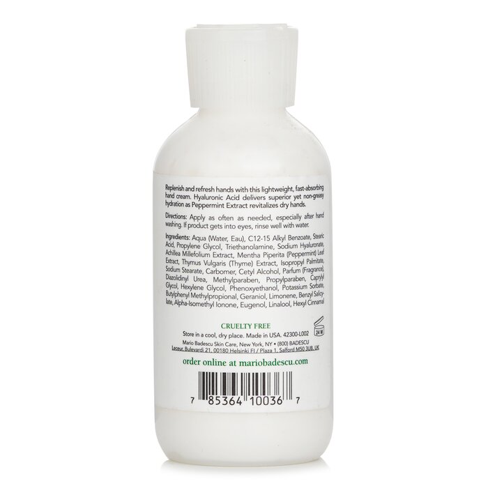 Kem Dưỡng Ẩm Tay Mario Badescu 118ml Cho Tất Cả Các Loại Da giá rẻ