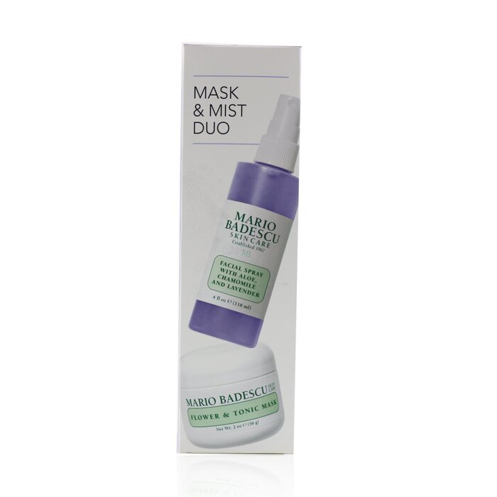 Bộ sản phẩm xịt mặt & mặt nạ Mario Badescu Lavender 2 món giá rẻ