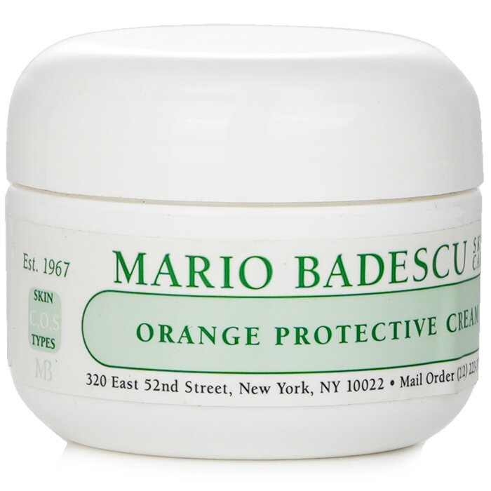Mario Badescu Orange Protective Cream For Combination Dry Sensitive Skin Types 29ml