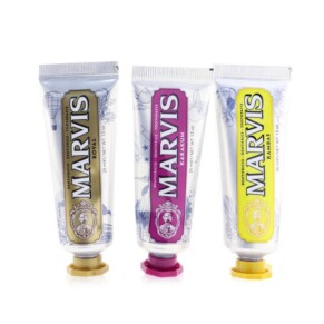 Marvis Wonders Of The World Travel Set 1xkarakum Toothpaste 1xroyal Toothpaste 1xrambas Toothpaste 3Pcs