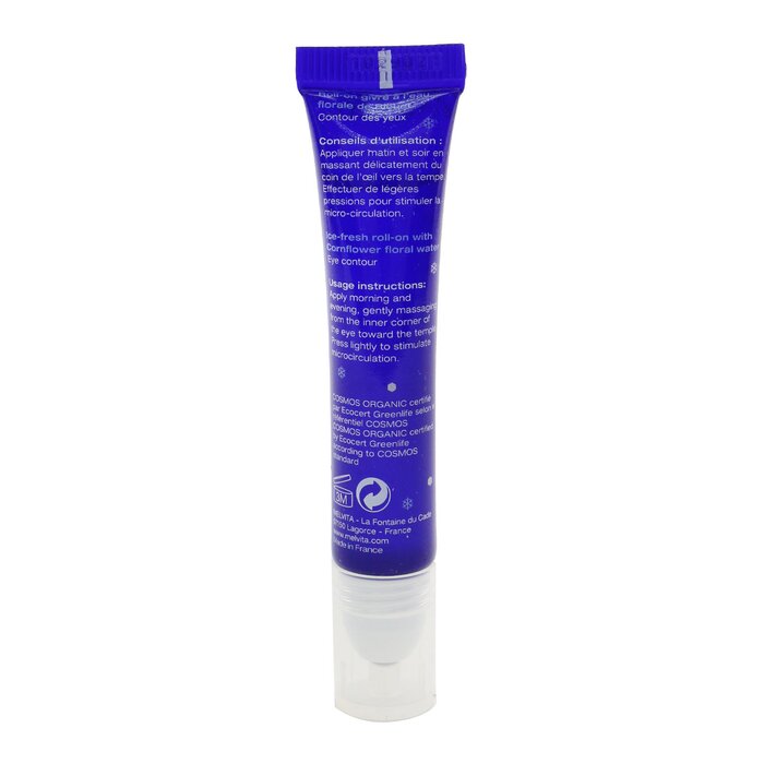 Kem dưỡng mắt lăn Melvita Ice Fresh với nước hoa hồng ngô 10ml giá rẻ