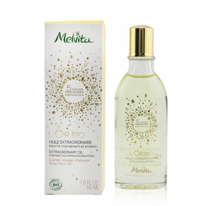 Melvita L Or Bio Extraordinary Oil For Body Face Hair 50ml