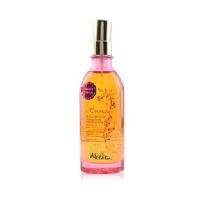 Dầu Firming Super Activated L'Or Rose Melvita với Berries Hồng cho da sần sùi 100ml chính hãng