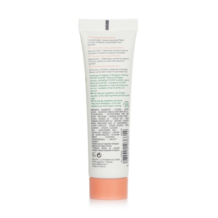 Kem dưỡng tay Melvita Nectar De Miels cho da nhạy cảm rất khô 30ml giá rẻ