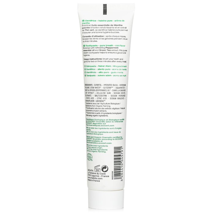 Kem đánh răng Melvita Pure Breath 75ml giá rẻ