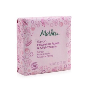 Melvita Rose Petals Acacia Honey Soap 100g