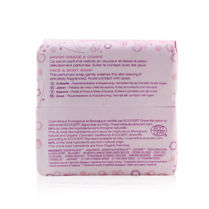 Xà phòng mật ong acacia cánh hoa hồng Melvita 100g giá rẻ
