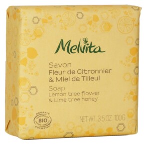 Melvita Soap Lemon Tree Flower Lime Tree Honey 100g
