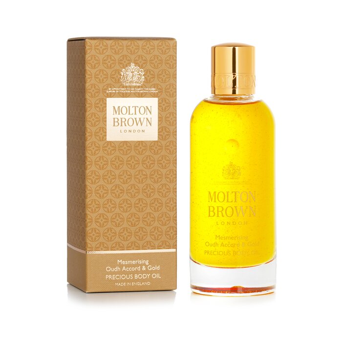 Molton Brown Mesmerising Oudh Accord Gold Precious Body Oil 100ml