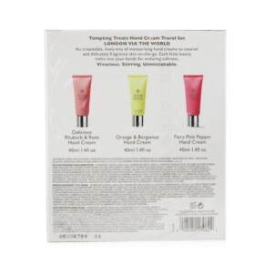 Bộ kem tay Molton Brown Tempting Treats 3 chiếc - Hương dâu tây, cam bergamot, hương gừng giá rẻ