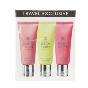 Bộ kem tay Molton Brown Tempting Treats 3 chiếc - Hương dâu tây, cam bergamot, hương gừng chính hãng