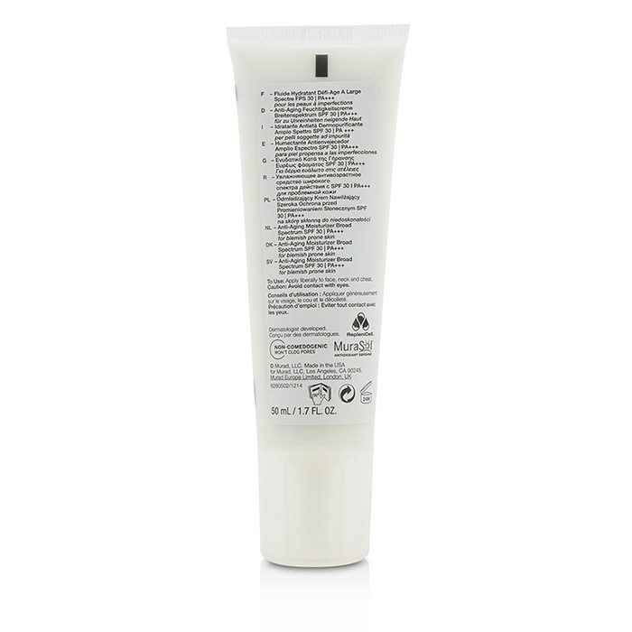 Kem dưỡng chống lão hóa Murad SPF 30 cho da dễ nổi mụn 50ml giá rẻ