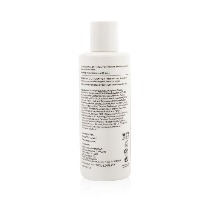 Nước Hoa Hồng Murad Essential C 180ml Hộp Hơi Bị Hư giá rẻ