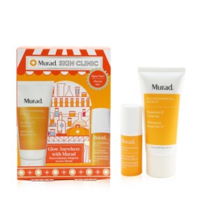 Murad Murad Skin Clinic Glow Anywhere With Murad Set Environmental Shield Essential C Cleanser 60ml