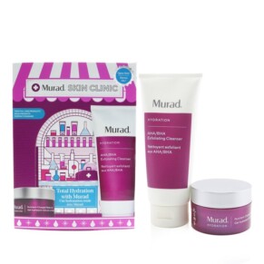 Murad Murad Skin Clinic Total Hydration With Murad Set Aha Bha Exfoliating Cleanser 200ml
