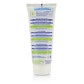 Mustela 2 In 1 Body Hair Cleansing Gel For Normal Skin 200ml