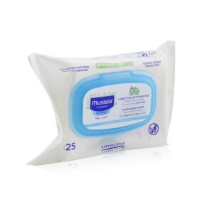 Mustela Avocado Cleansing Wipes Travel Size 25Wipes