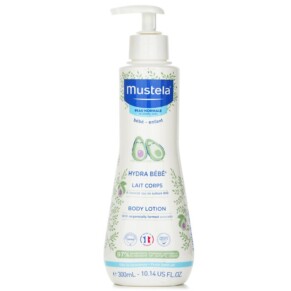 Kem Dưỡng Da Toàn Thân Mustela Hydra Bebe Với Dầu Avocado Hữu Cơ cho Da Thường 300ml chính hãng