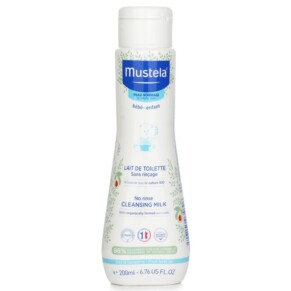 Sữa rửa mặt không cần rửa Mustela cho da thường 200ml chính hãng